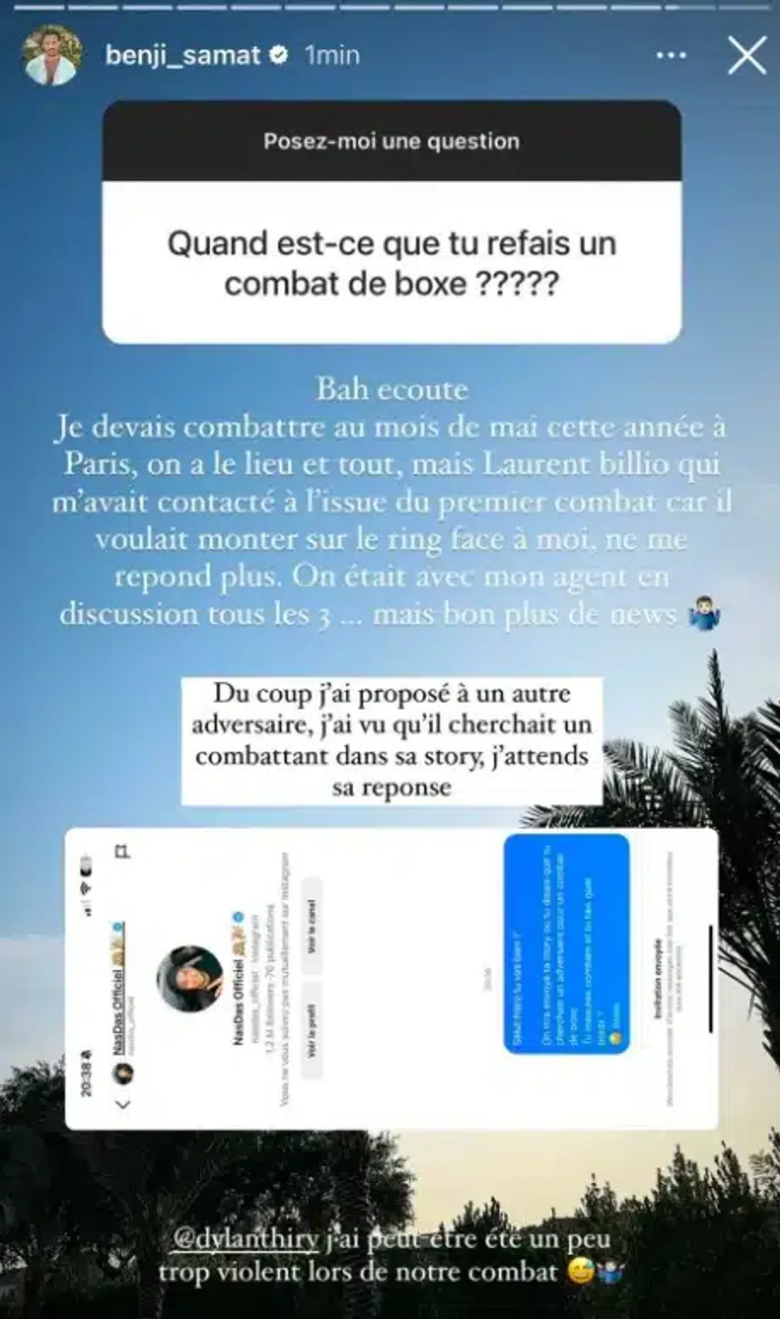 Benjamin samat nasdas