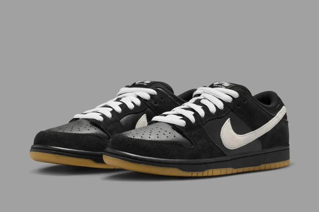 Le Nike SB Dunk Low en "noir/blanc/gomme" arrive !