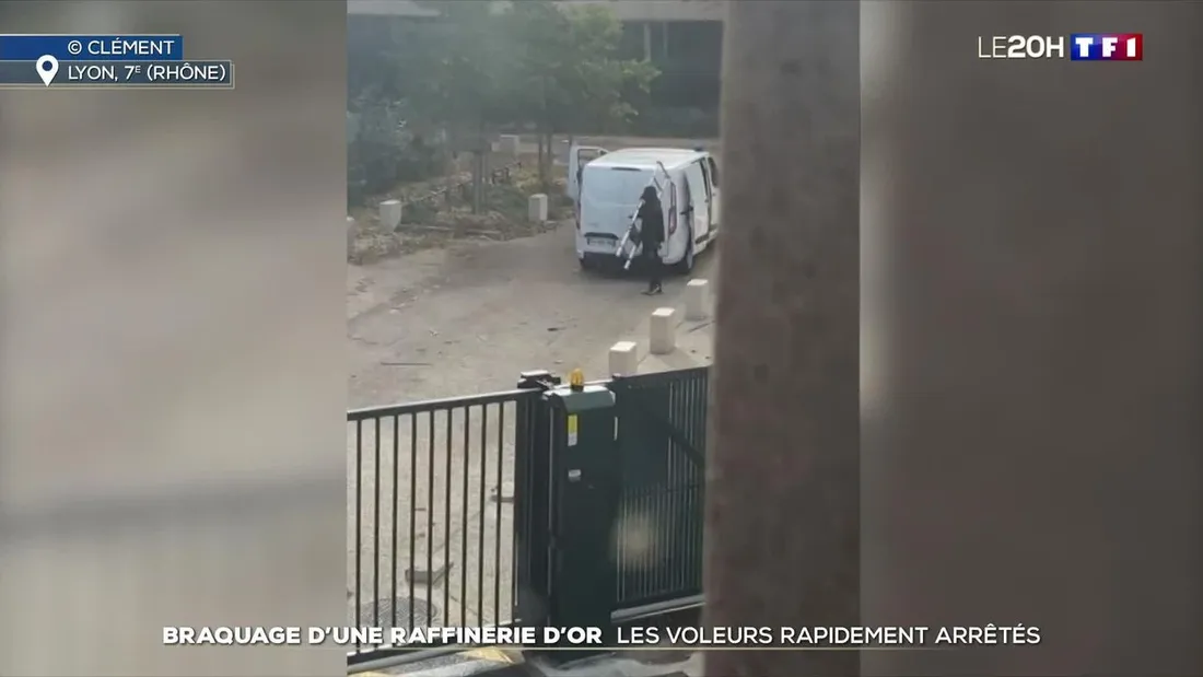 Braquage spectaculaire dans une raffinerie d'or, 12 millions d'euros dérobés