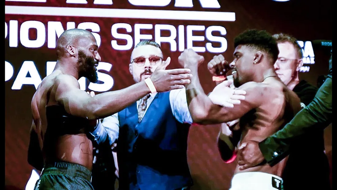 Cédric Doumbé et Jaleel Willis, dans un face-à-face explosif avant le combat !