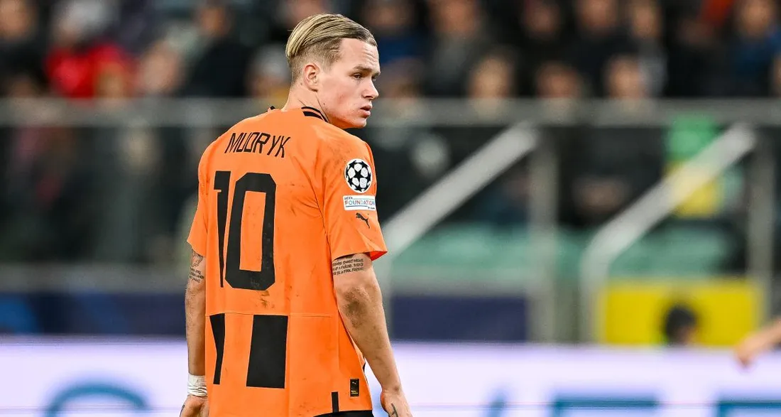 Mykhaylo Mudryk : le joueur acheté une fortune, visé par une enquête pour des propos racistes