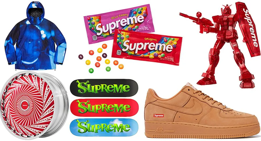 SUPREME PRÉSENTE SA COLLECTION POUR L'AUTOMNE-HIVER 2021