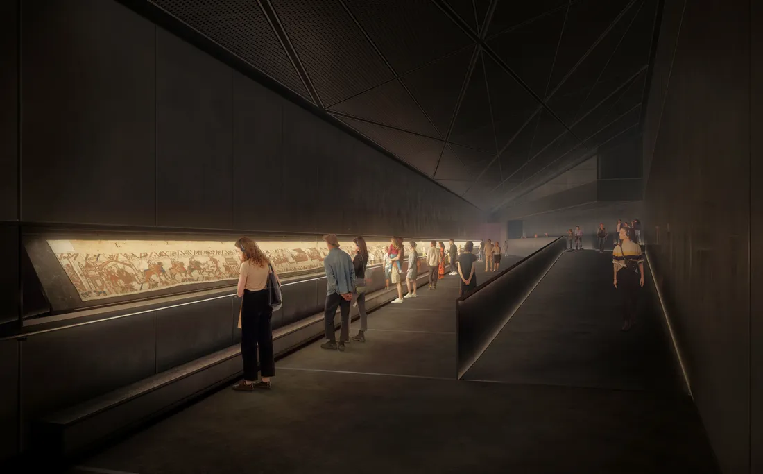 Les travaux du futur musée de la Tapisserie devraient bien débuter à l'automne 2025.