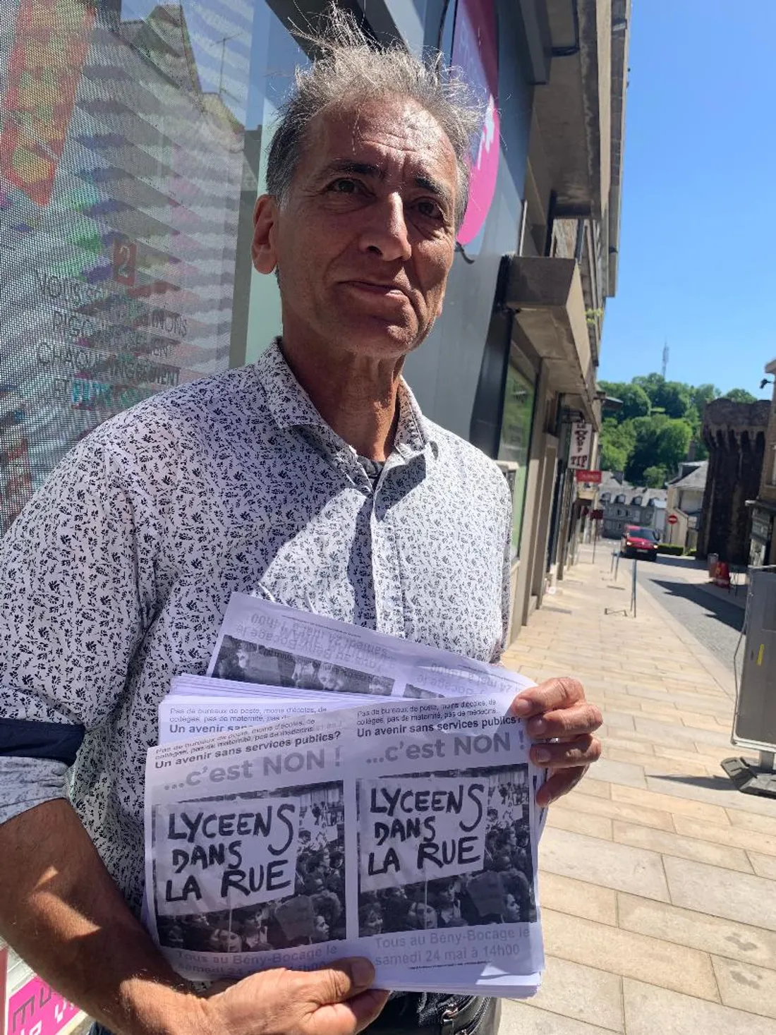 Jean Ferrette prépare le grand rendez-vous du week-end prochain à Souleuvre en Bocage. 