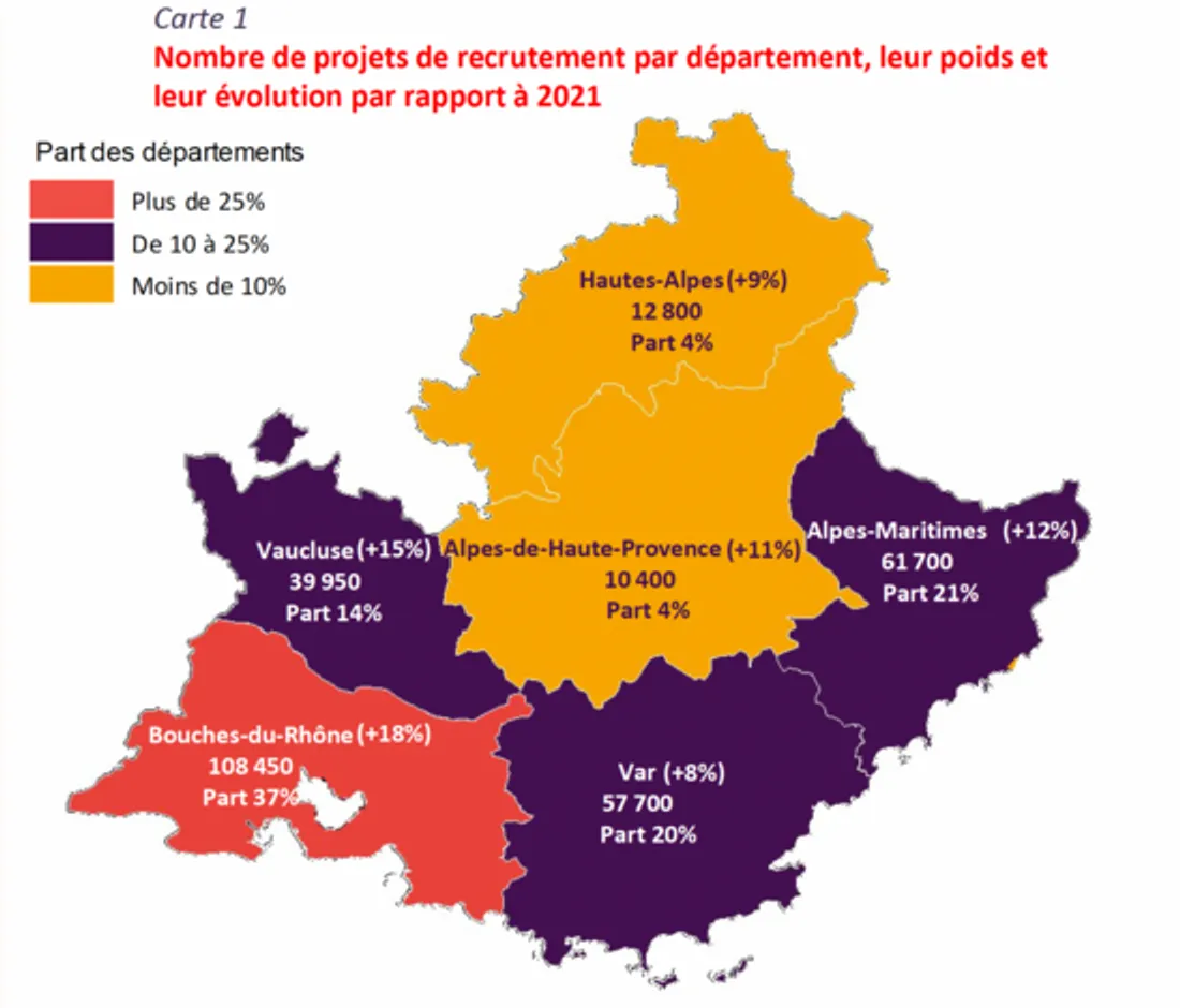 [ ECONOMIE/EMPLOI ] Le chômage perd du terrain dans les Boûches-du-Rhône