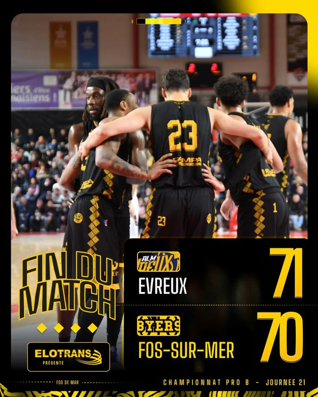 [ SPORT - BASKETBALL ] Gros coup dur pour nos Byers