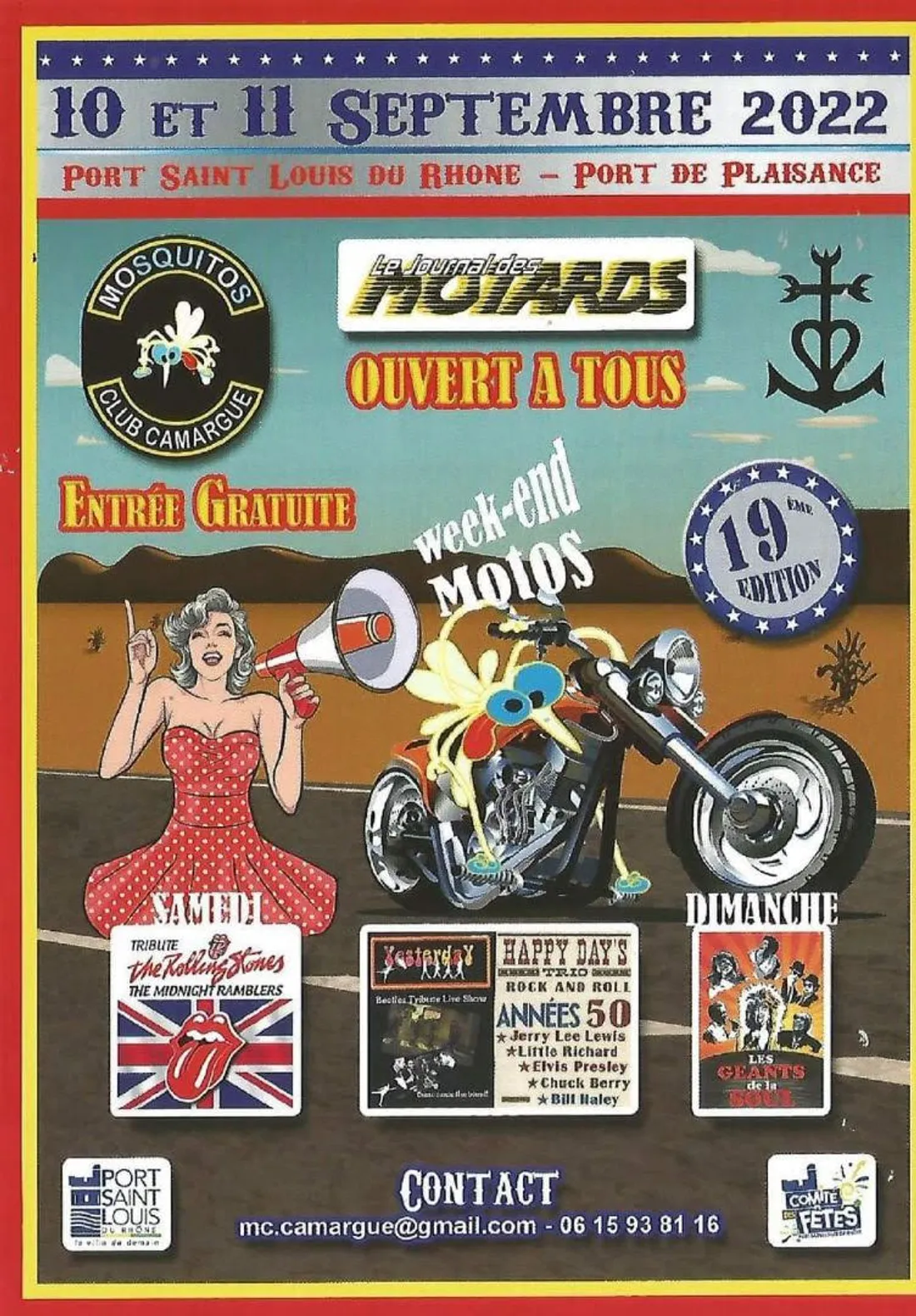 [LOISIRS] 19ème édition du Journal des motards par le Mosquitos Club Camargue