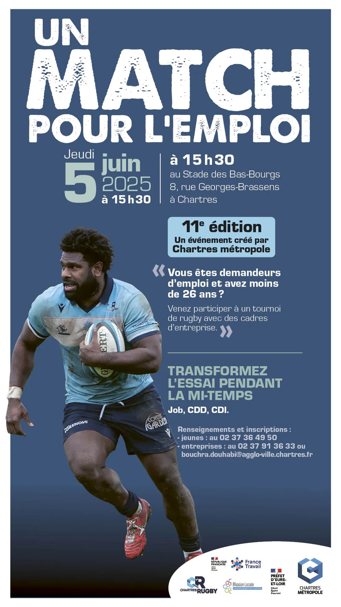 11ème Match pour l'emploi à Chartres © BIJ de Chartres