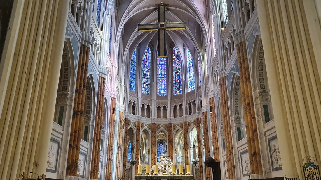 intérieur de la cathédrale de Chartres
