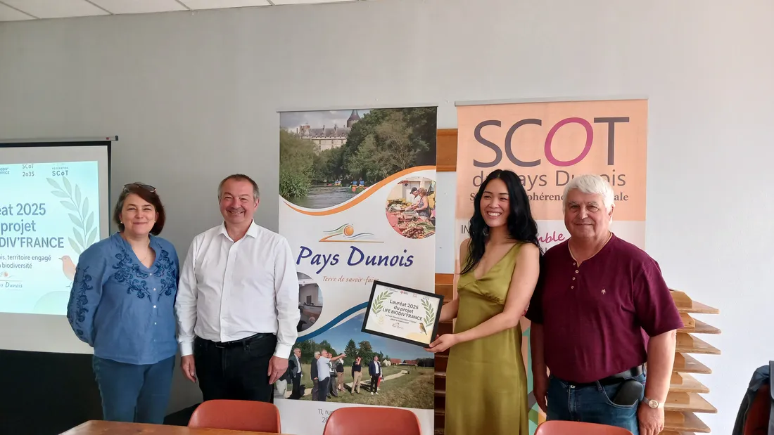 Pays Dunois lauréat LIFE BIODIV FRANCE