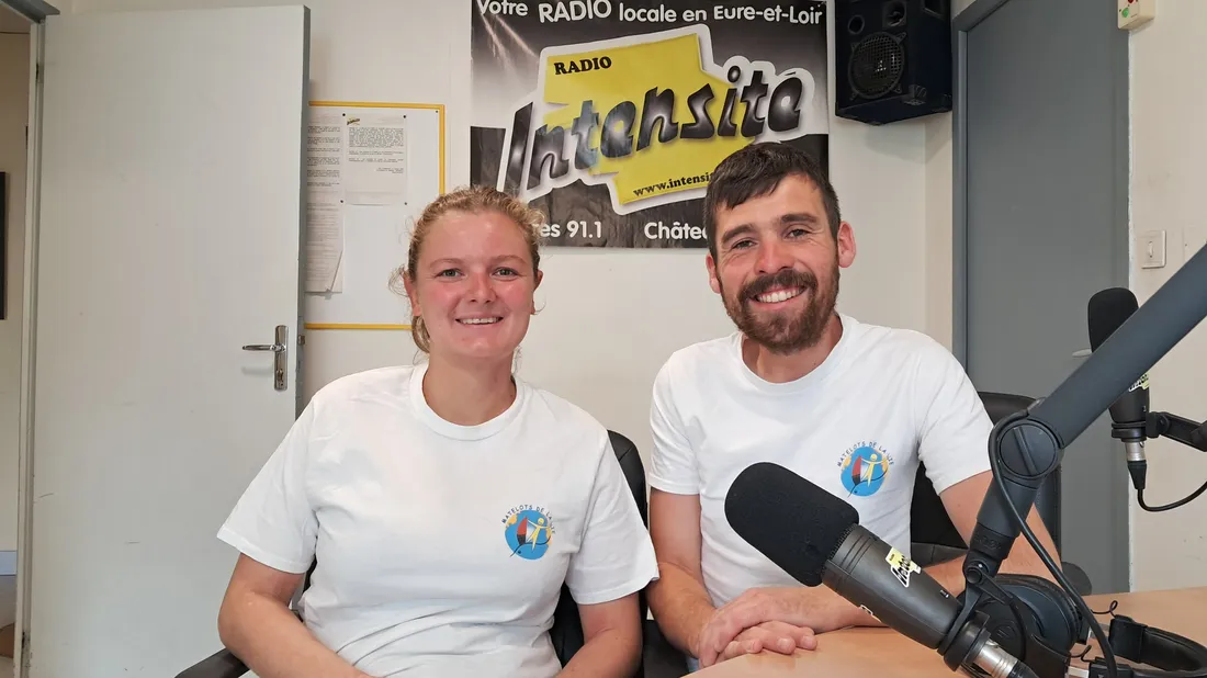 Matelots de la Vie, Mary Le Gall et Clément Fraboulet, studio Radio Intensité