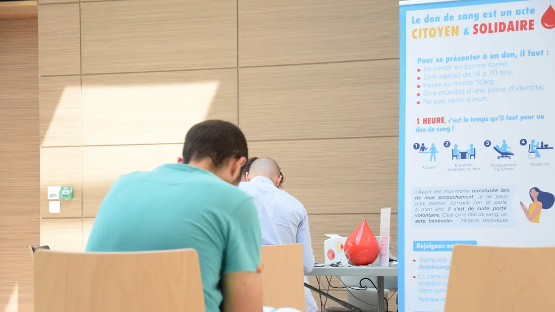 Dons sang / salle d'attente