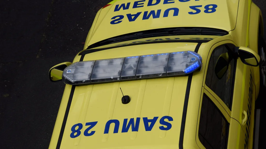 samu smur véhicule vue du ciel