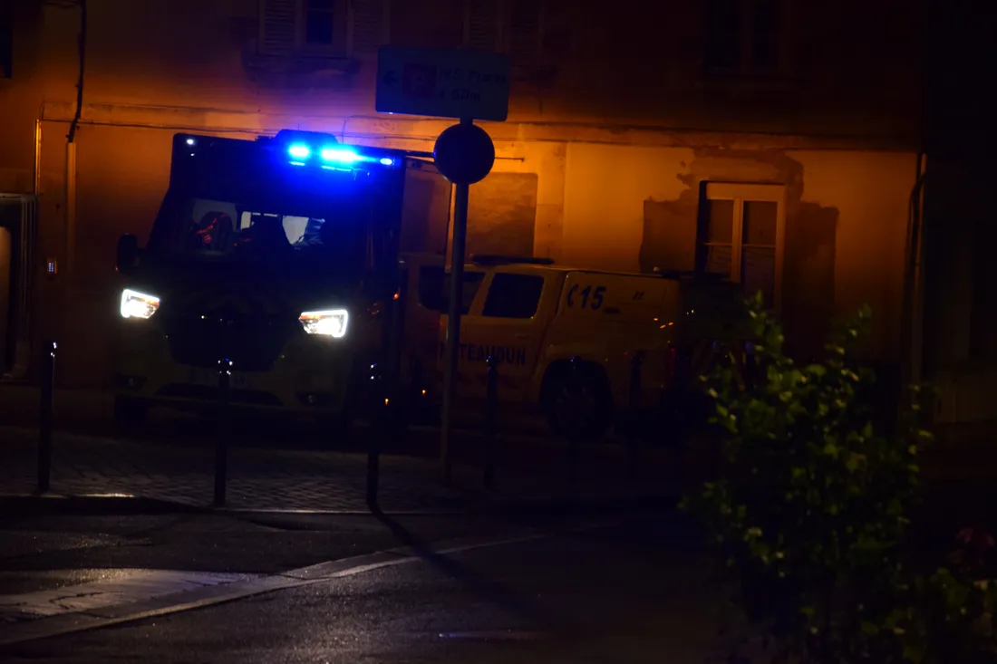 pompiers de nuit / avp