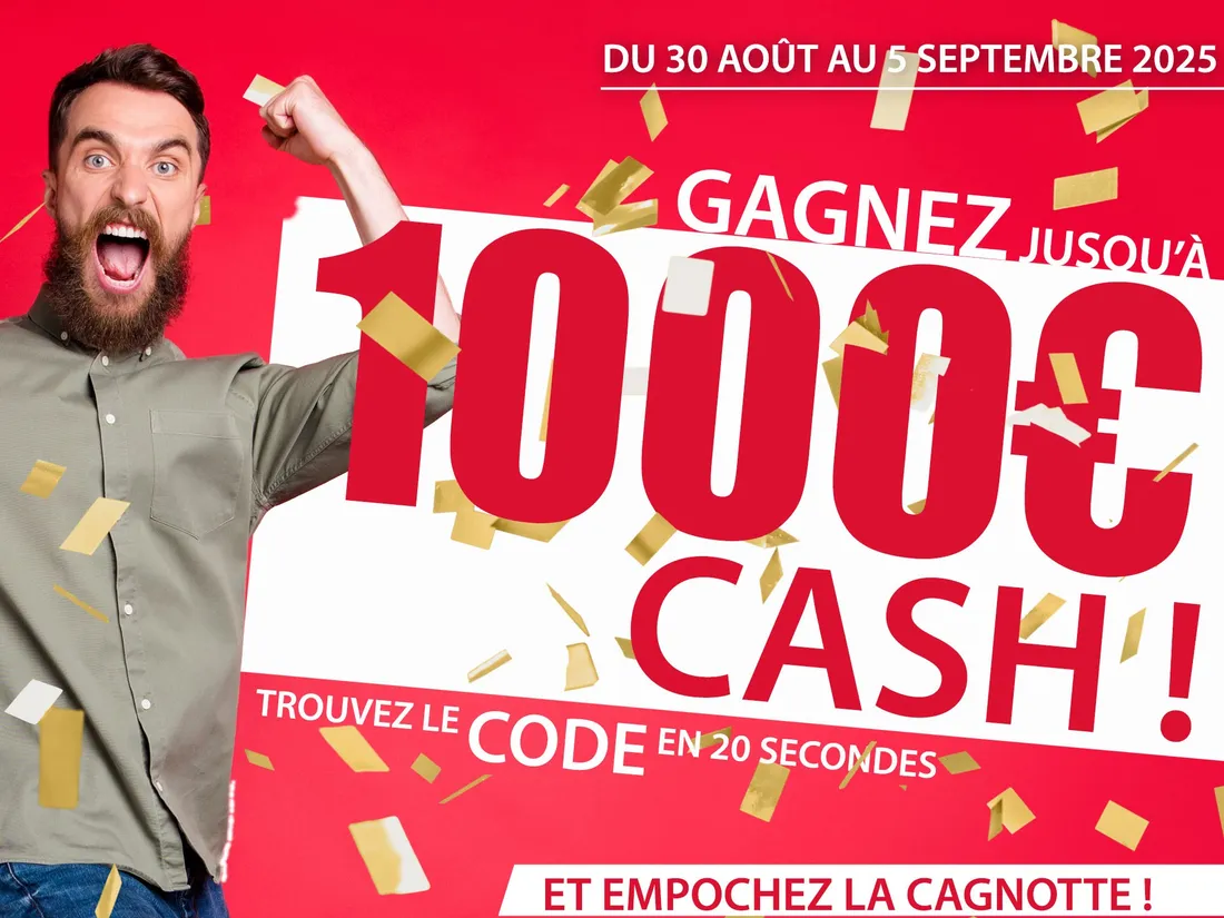Intensité et Le Crédit Mutuel vous offrent 1000€ cash !
