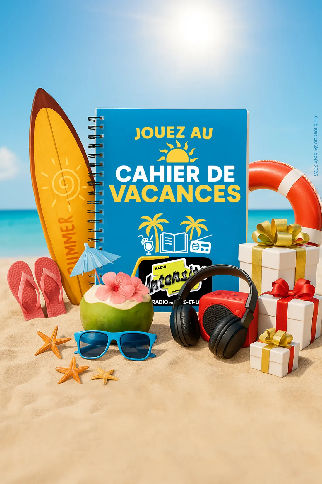 Jouez au Cahier de Vacances tout l'été !