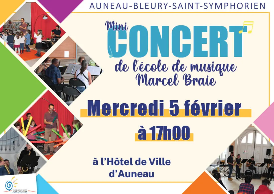 AUNEAU - Mini concert de l'école de musique