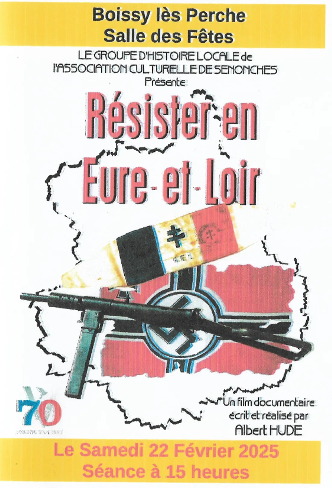 BOISSY-LES-PERCHE - Documentaire : Résister en Eure-et-Loir