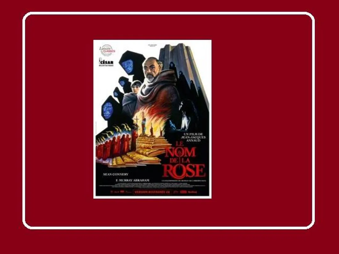 CHARTRES - Ciné-Culte : Le nom de la rose