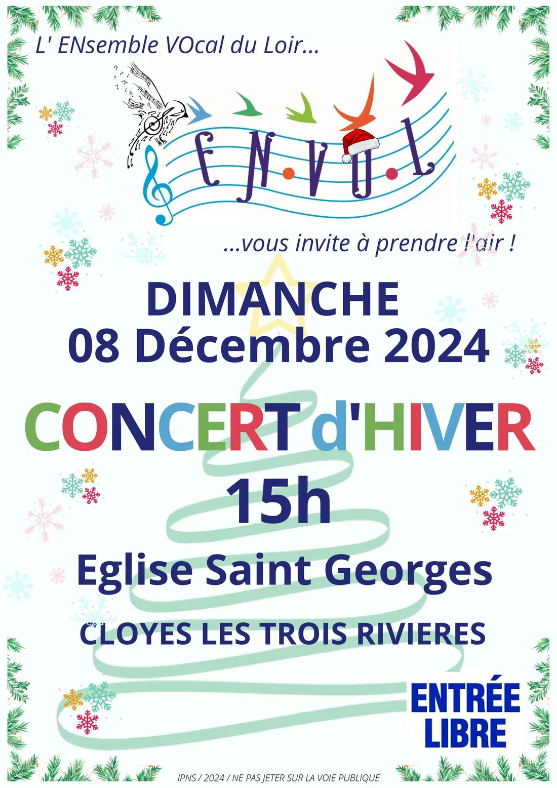 CLOYES-SUR-LE-LOIR - Concert d'hiver de l'ENVOL