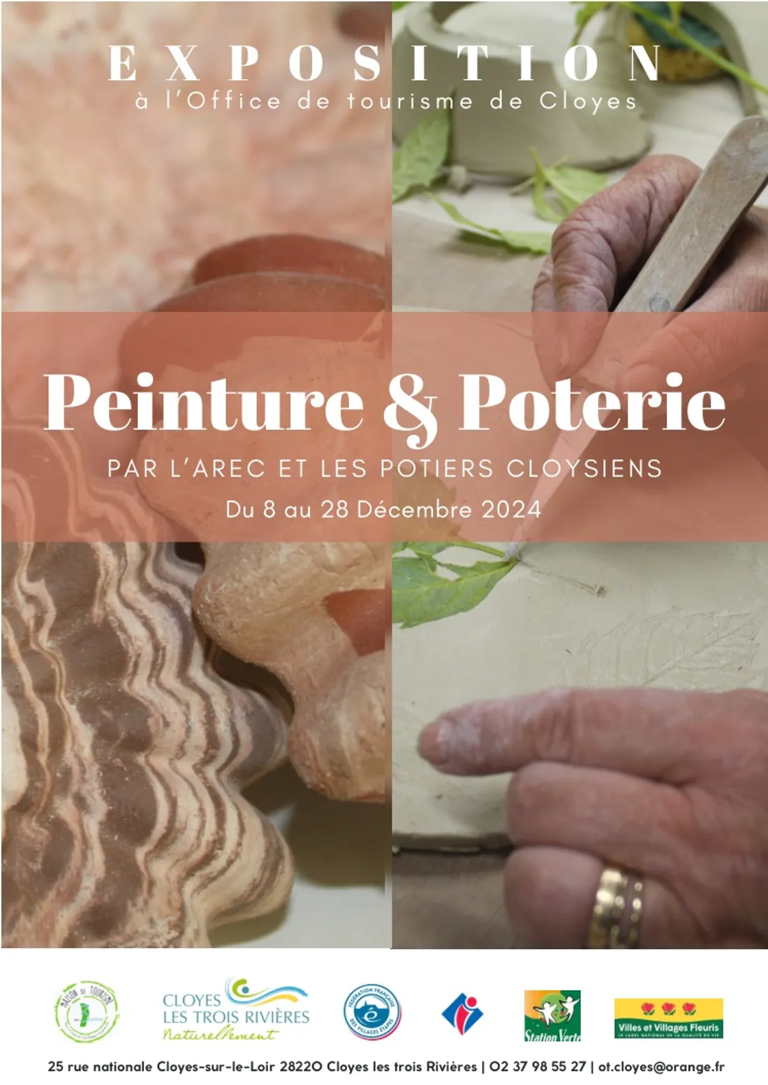 CLOYES-SUR-LE-LOIR - Exposition : Peinture & poterie