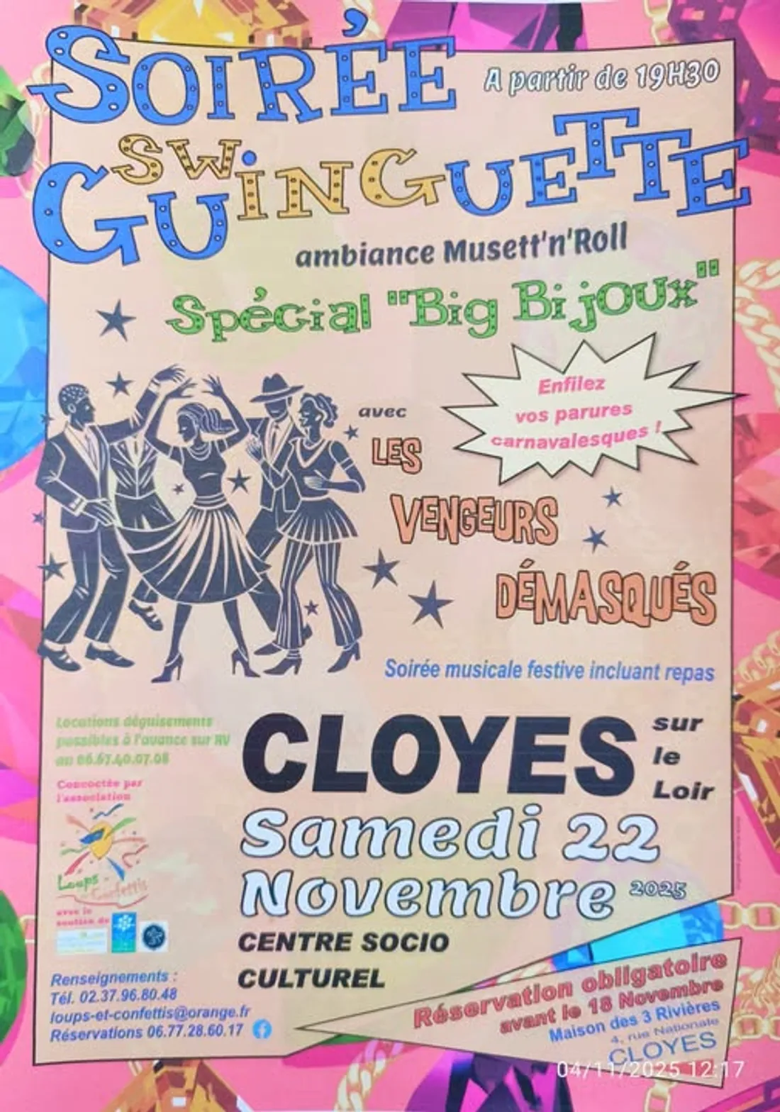 CLOYES-SUR-LE-LOIR - Soirée Swing Guinguette