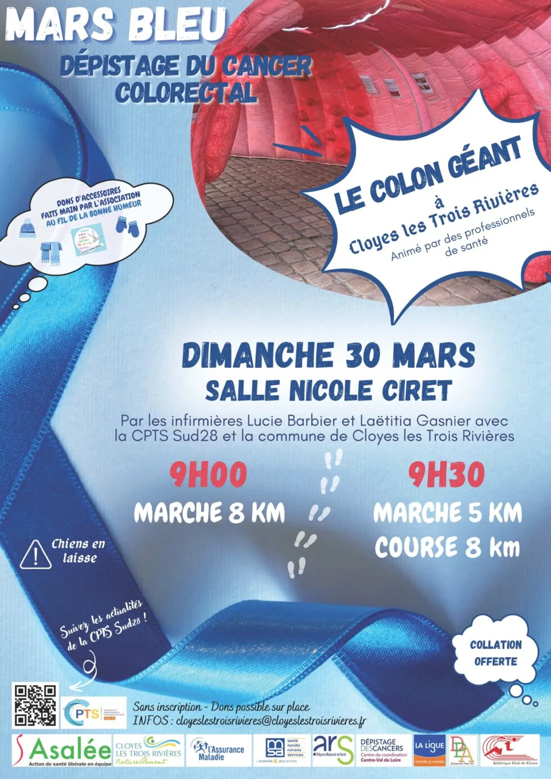 CLOYES-SUR-LE-LOIR - Mars bleu