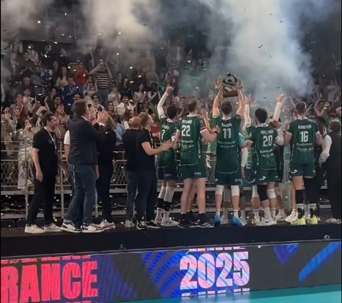 Coupe de France de volley-ball : Victoire de Tourcoing au Colisée, samedi 29 mars.