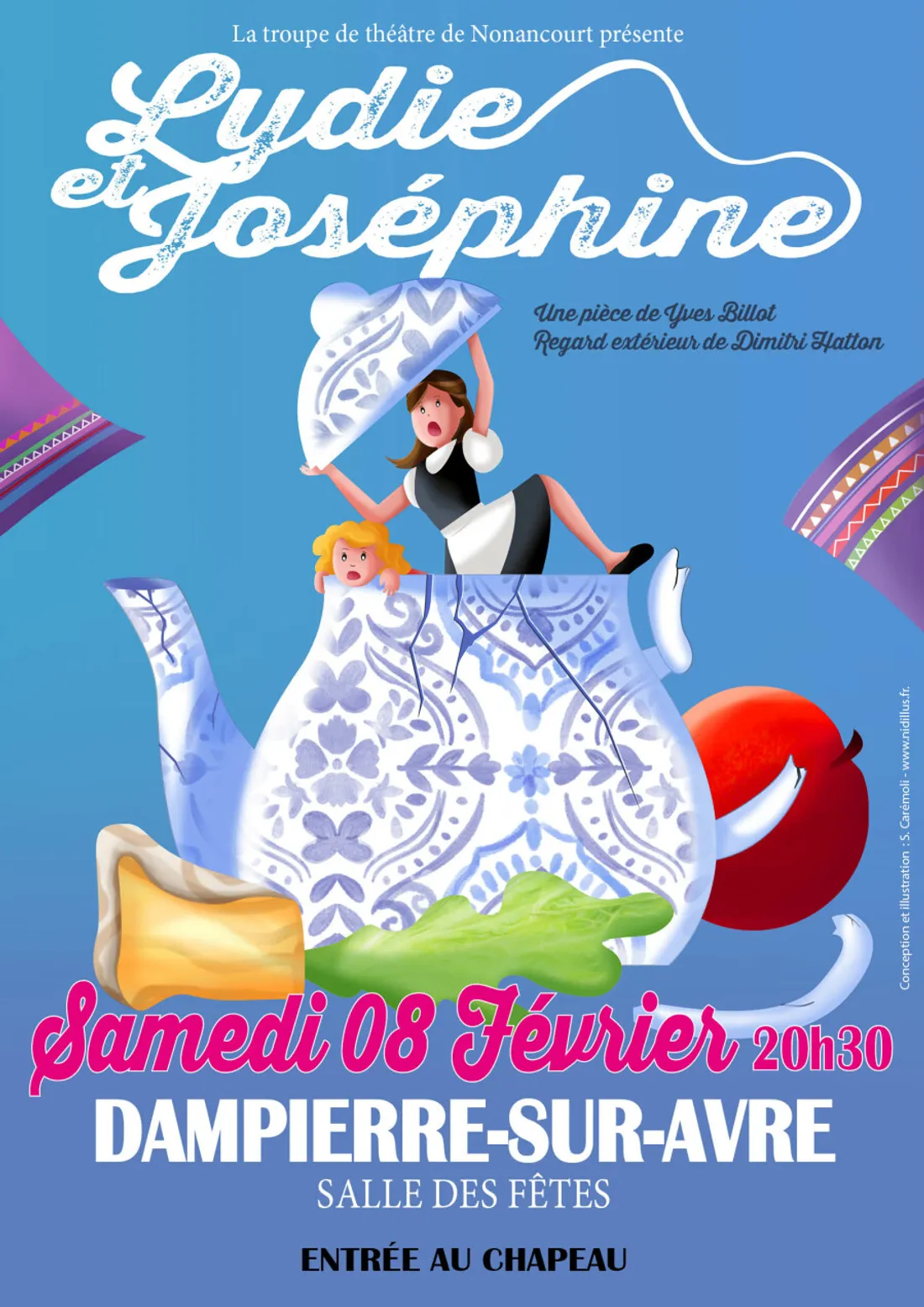 DAMPIERRE-SUR-AVRE - Théâtre : Lydie et Joséphine