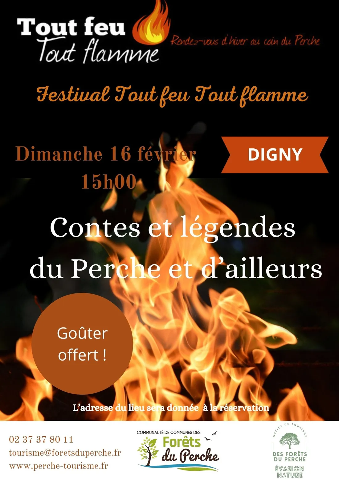 DIGNY - Tout Feu Tout Flamme : Contes et légendes du Perche et d'ailleurs