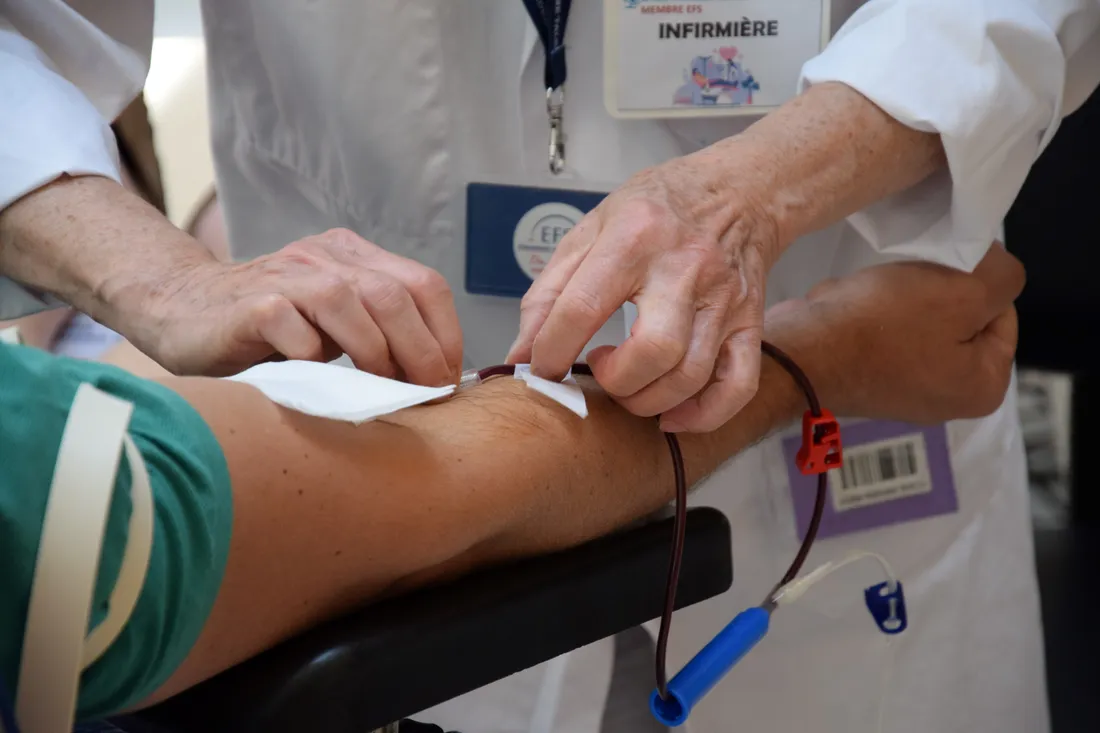 Donc du sang, infirmière