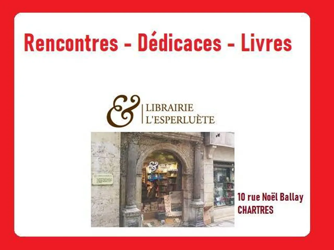 Librairie l'Esperluète de Chartres, rencontre