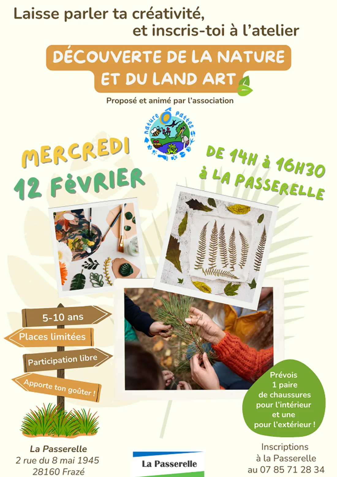 FRAZÉ - Atelier « découverte de la nature & land art »