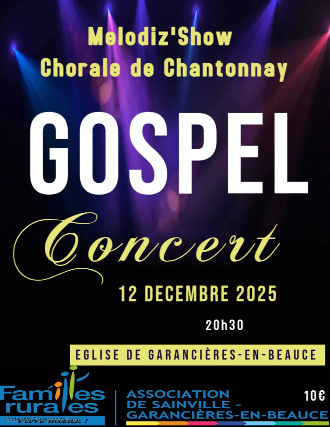 GARANCIÈRES-EN-BEAUCE - Concert Gospel