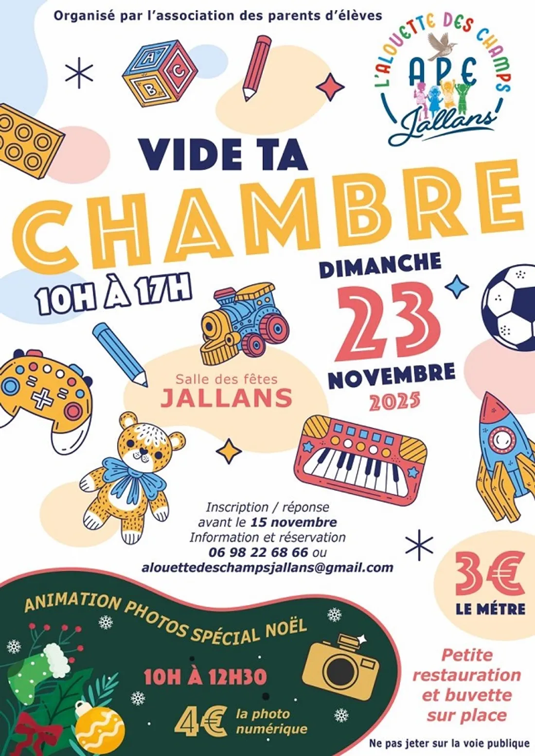 JALLANS - Vide ta chambre