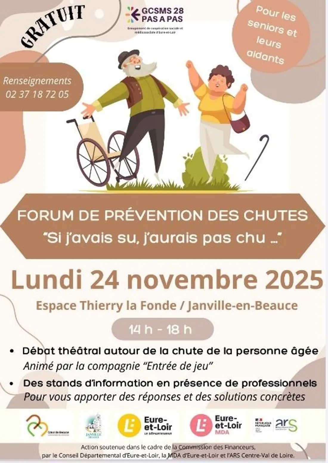 JANVILLE - Forum de prévention des chutes