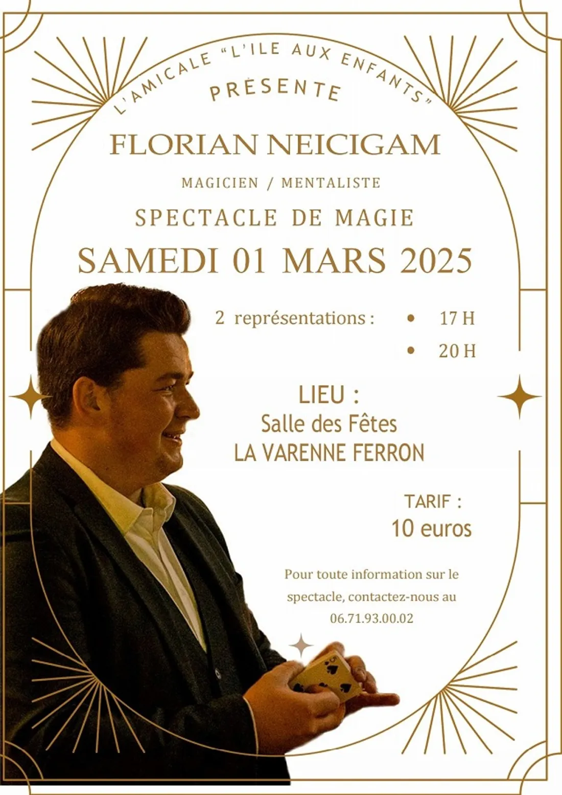 LA CHAPELLE-DU-NOYER - Spectacle de magie : Florian Neicigam