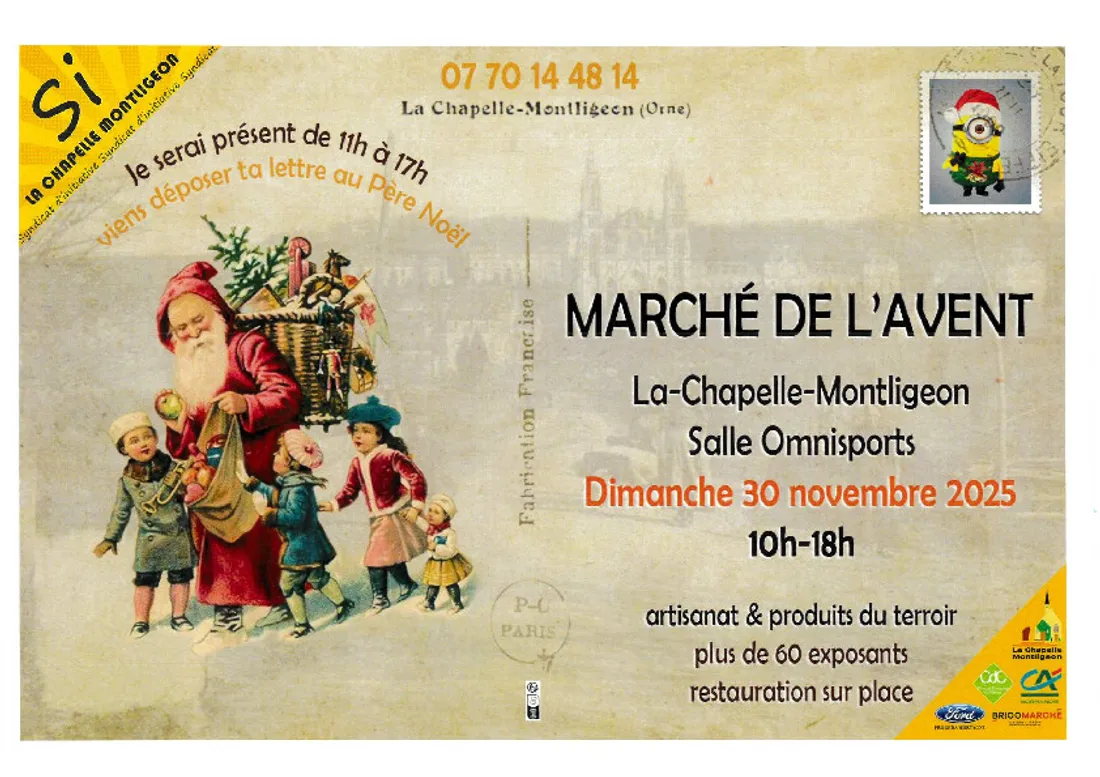 LA CHAPELLE-MONTLIGEON (61) - Marché de l'avent