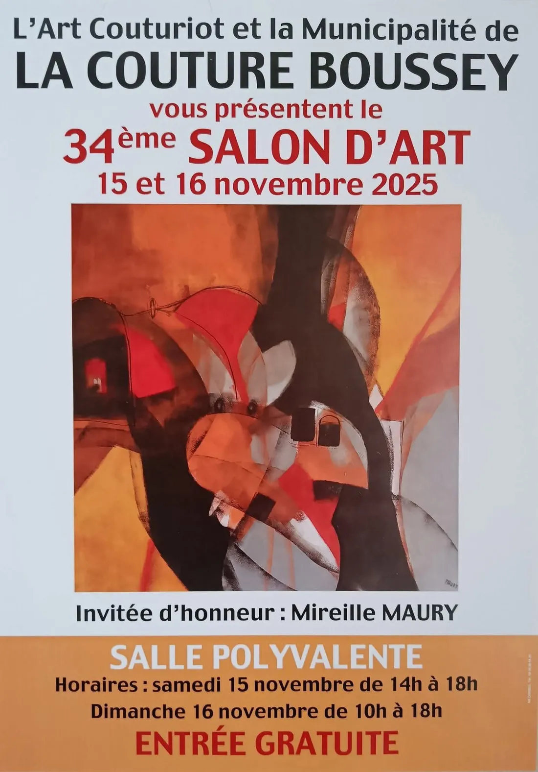 LA COUTURE-BOUSSEY (27) - 34e salon d'art