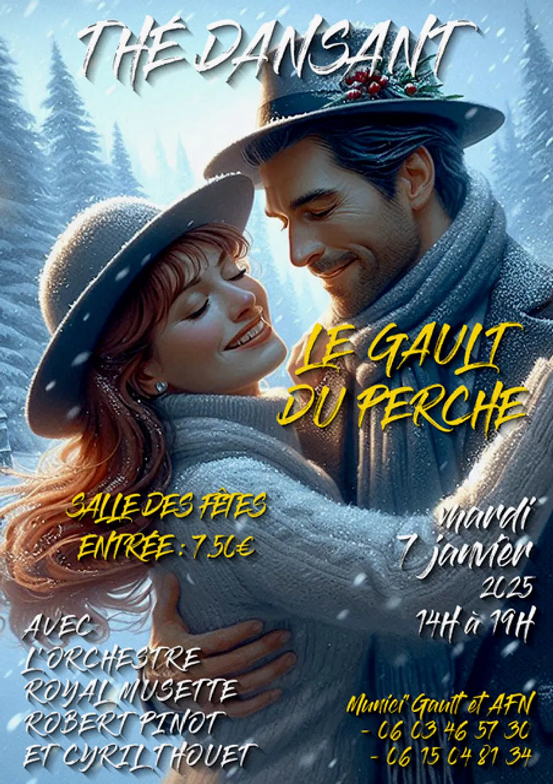 LE GAULT-DU-PERCHE (41) - Thé dansant avec Royal Musette