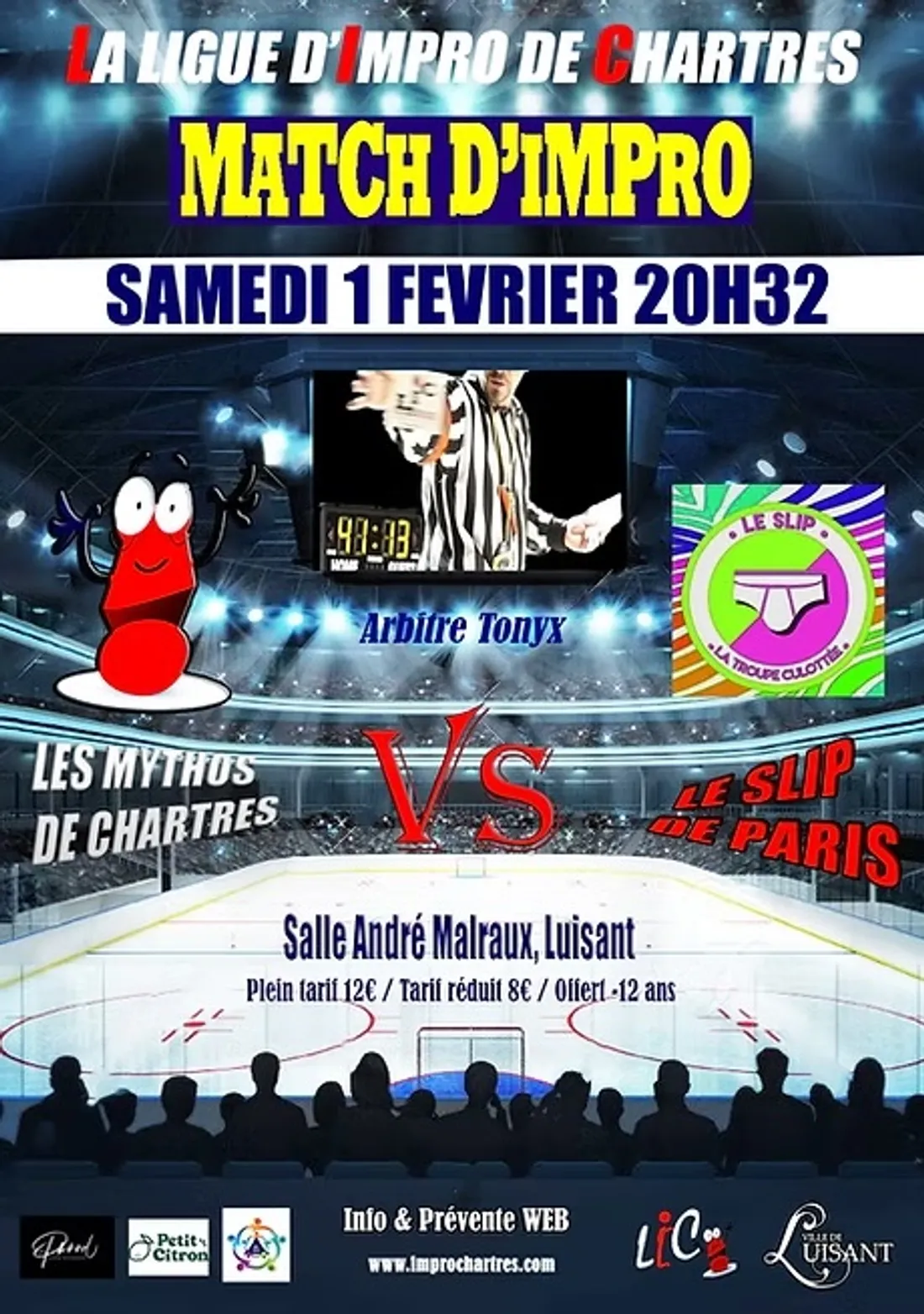 LUISANT - Match d'impro