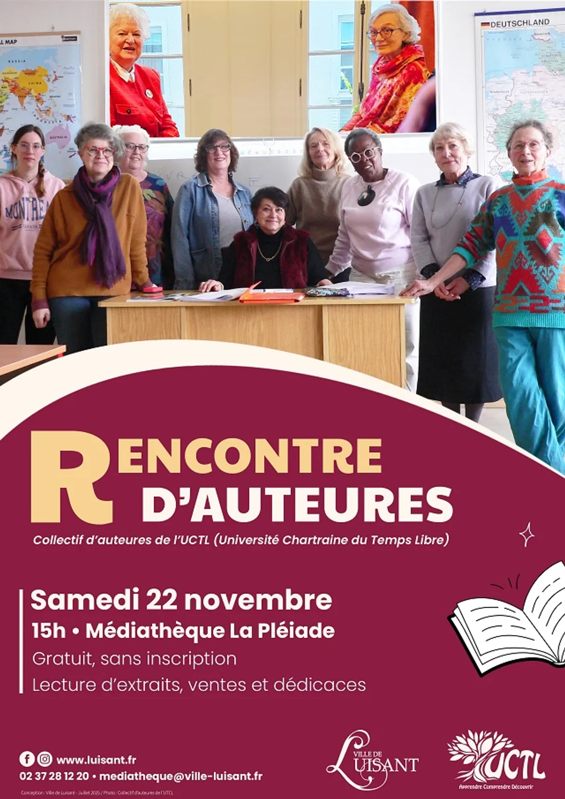 LUISANT - Rencontre d'auteures