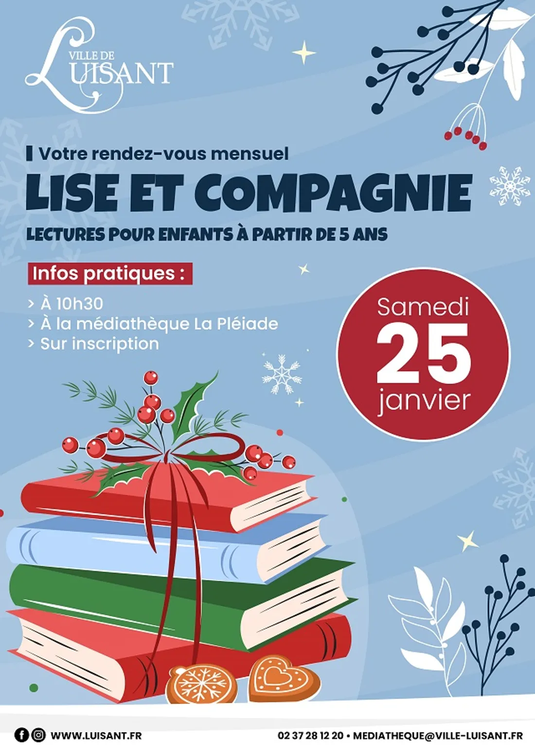 LUISANT - Lectures pour enfant : Lise et Compagnie