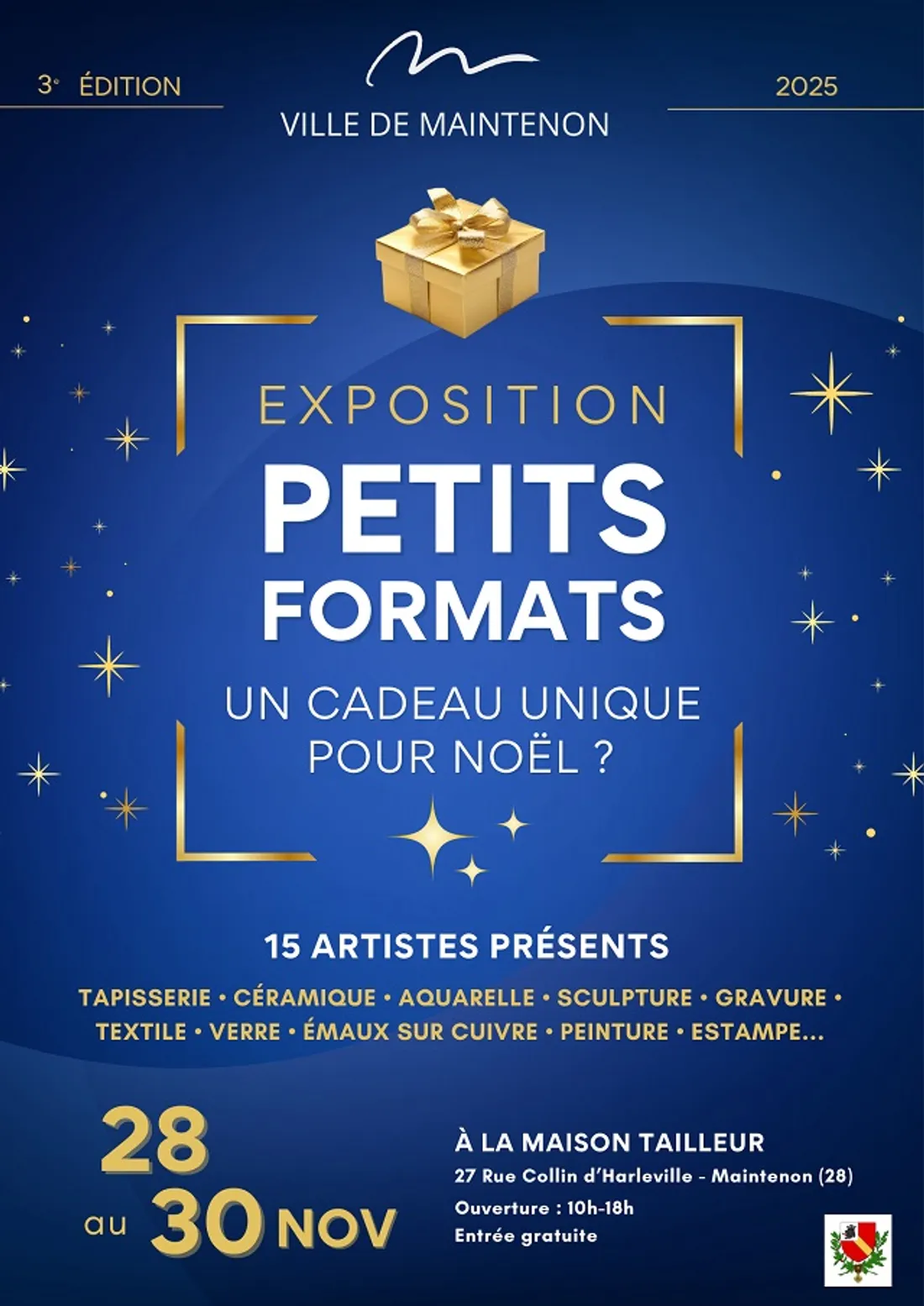 MAINTENON - Exposition : Petits formats