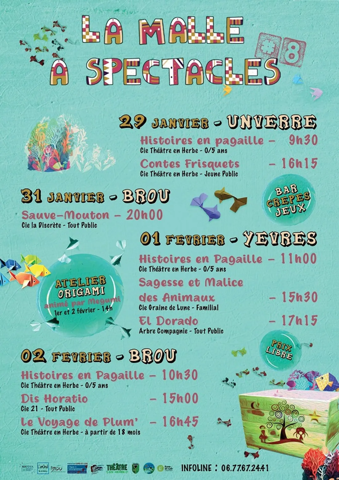 UNVERRE - La malle à spectacles