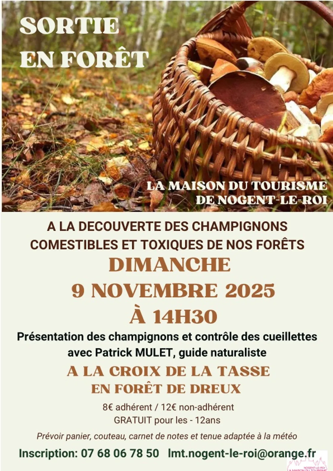 NOGENT-LE-ROI - Sortie en forêt