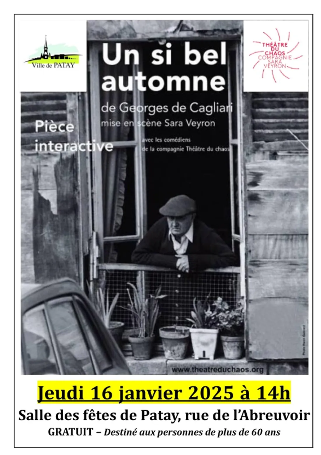 PATAY (45) - Spectacle : Un si bel automne