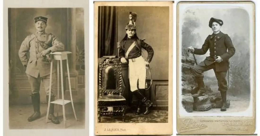 Photographie militaire ancienne © Droits réservés