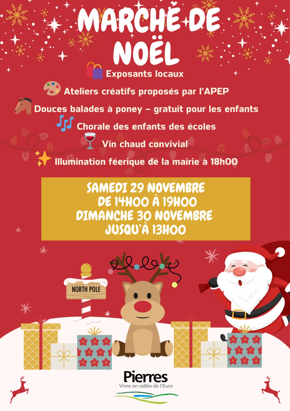 PIERRES - Marché de Noël