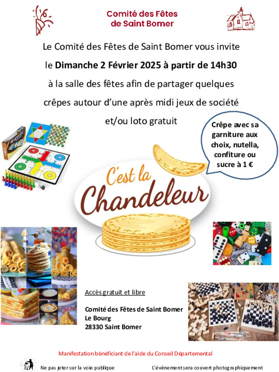 SAINT-BOMER - Après-midi jeux du comité des fêtes